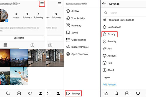 مهم‌ترین تنظیمات حریم خصوصی اینستاگرام